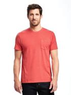 Old Navy Soft Washed Crew Neck Pocket Tee For Men - Huckleberry Pie