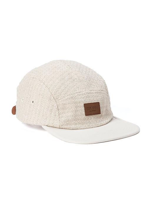 Old Navy Patterned Baseball Hat For Men - Beige