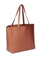 Old Navy Classic Faux Leather Tote For Women - Cognac Brown