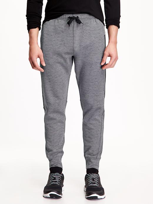 Old Navy Go Dry Fleece Joggers For Men - Heather Gray