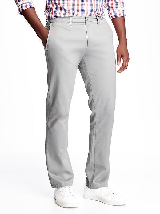 Old Navy Ultimate Slim Built In Flex Khakis For Men - Midnight Oil