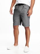 Old Navy Ripstop Jogger Shorts For Men - Ash Tag
