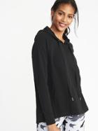 Old Navy Womens Pullover Swing Hoodie For Women Black Size Xs