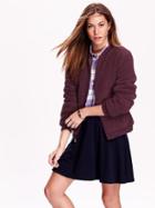 Old Navy Womens Faux Shearling Bomber Jacket Size L Tall - Getting Figgy With It