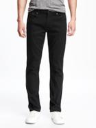 Old Navy Built In Flex Max Slim Jeans For Men - Black Rinse
