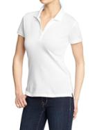 Old Navy Womens Basic Polos - Bright White