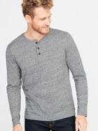 Old Navy Mens Soft-washed Henley For Men Heather Gray Size Xs
