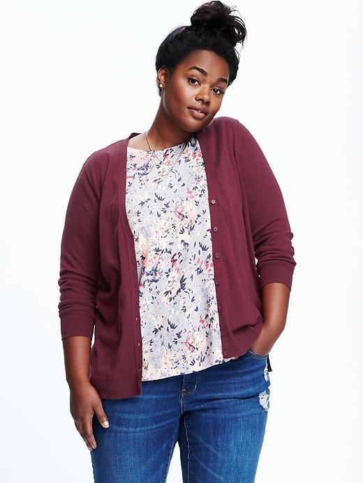 Old Navy V Neck Plus - Borscht