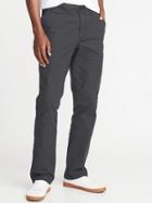 Old Navy Mens Straight Lived-in Built-in Flex Khakis For Men Panther Size 42w