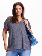 Old Navy Dolman Short Sleeve Plus - Lost At Sea Navy