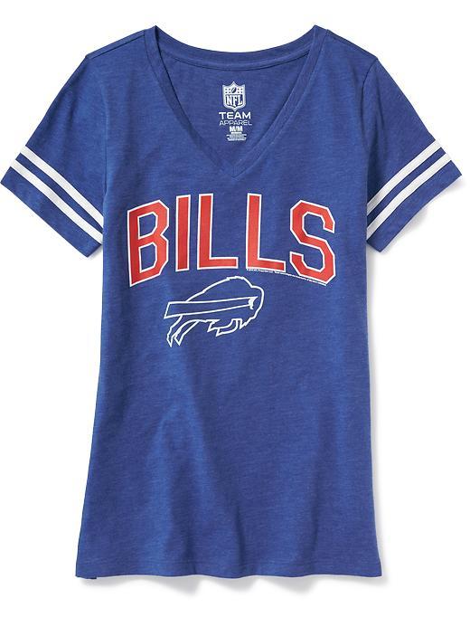 Old Navy Nfl V Neck Tee For Women - Bills