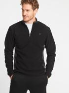 Old Navy Mens Go-warm Performance Fleece 1/4-zip Pullover For Men Blackjack Size Xs