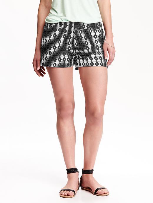 Old Navy Womens Jacquard Shorts 3&quot; Size 0 - Diamond Geo