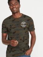 Camo-graphic Soft-washed Tee For Men