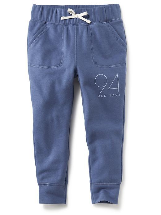 Old Navy Graphic Fleece &quot;94 Old Navy&quot; Jogger Size 12-18 M - Smooth Sailing