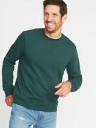 Old Navy Mens Classic Crew-neck Sweatshirt For Men Dark Teal Green Size Xxxl