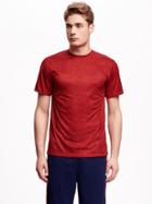 Old Navy Go Dry Cool Printed Performance Tee For Men - Apple Of My Eye