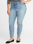Old Navy Womens High-rise Secret-slim Pockets Plus-size Rockstar Super Skinny Jeans Manzanita Size 16