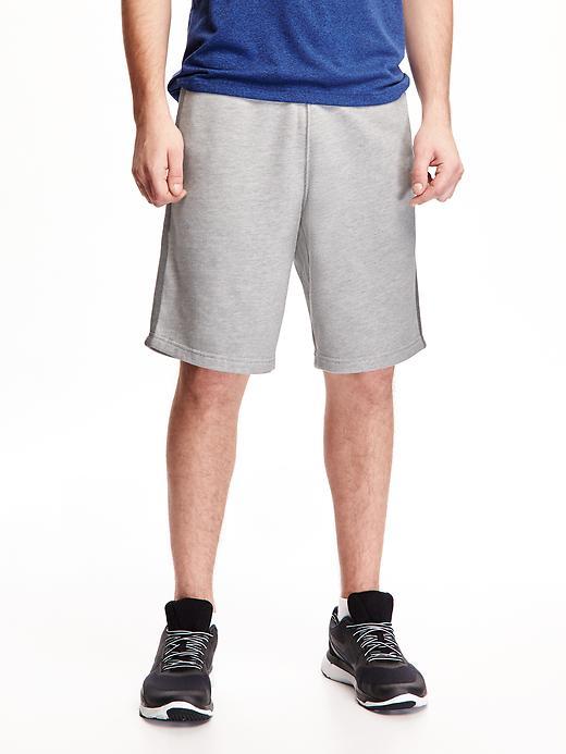 Old Navy Fleece Shorts For Men - Heather Oatmeal