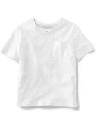 Old Navy V Neck Jersey Shirt - Bright White