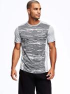 Old Navy Go Dry Printed Performance Tee For Men - Fleet Week