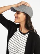 Old Navy Womens Llama-graphic Felt Baseball Cap For Women Heather Gray Size One Size