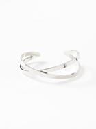 Old Navy Cross Over Cuff For Women - Silver