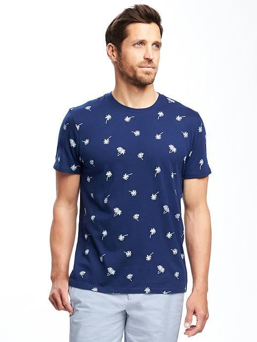 Old Navy Soft Washed Crew Neck Tee For Men - Calla Lily