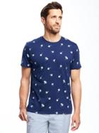 Old Navy Soft Washed Crew Neck Tee For Men - Calla Lily
