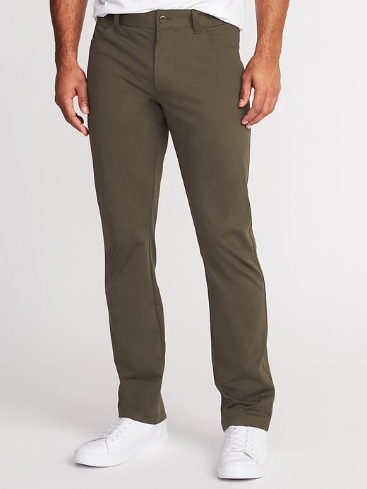 Old Navy Mens Slim Go-dry Performance Flex Pants For Men Crocodile Tears Size 38w