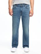 Old Navy Built In Flex Loose Jeans For Men - Light Wash