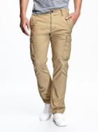 Old Navy Heavy Twill Cargo Pants For Men - Oliver Olive