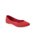 Old Navy Faux Suede Ballet Flats - Ambrosia Apple