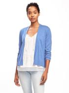 Old Navy Classic Open Front Cardi For Women - Peri Big Trouble
