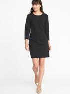 Old Navy Womens Crew-neck Jersey Tee Dress For Women Blackjack Size Xs