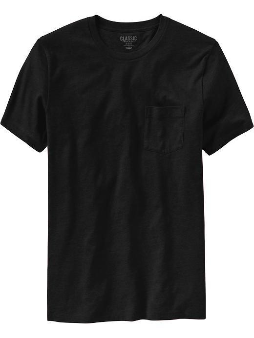 Old Navy Mens Pocket Tees - Black Jack