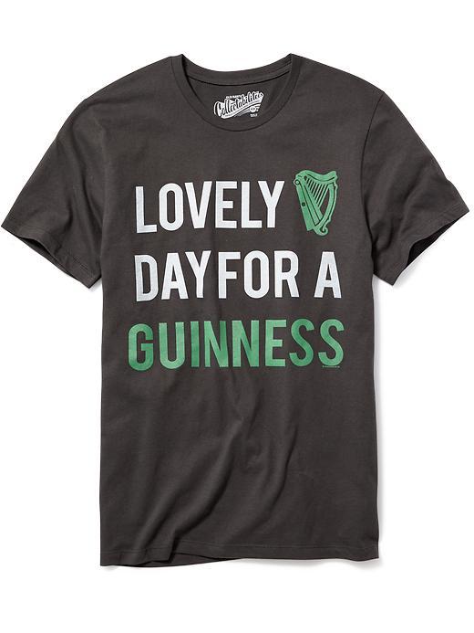 Old Navy Guinness Graphic Tee For Men - Blackjack