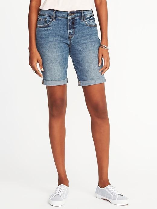 Old Navy Womens Slim Bermudas For Women (9) Sandy 2 Size 16