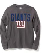 Old Navy Nfl Waffle Knit Tee For Men - Giants