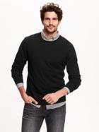 Old Navy Mens Crew Neck Sweater Size L - Blackjack