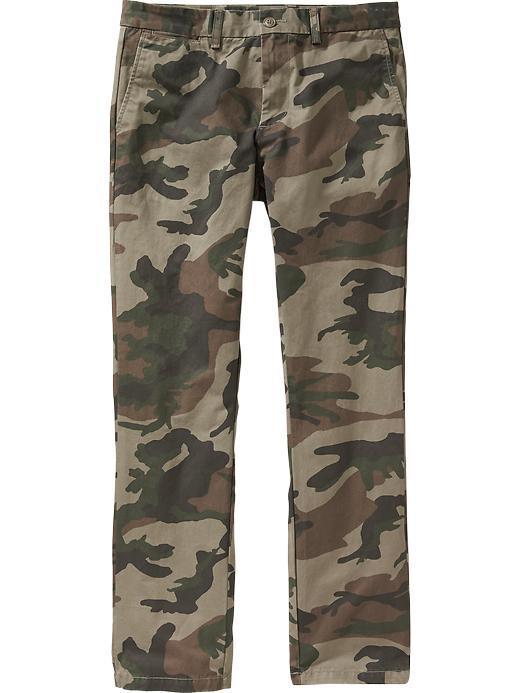 Old Navy Mens Slim Ultimate Khakis Size 40 W (36l) Tall - Army Camo