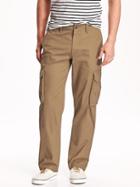 Old Navy Mens New Broken In Cargos Size 44 W (30l) Big - Toasty