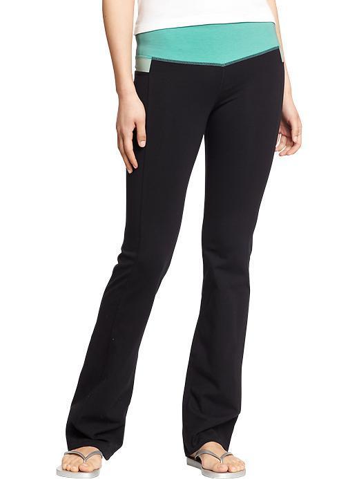 Old Navy Womens Slim Boot Cut Yoga Pants - Magic Mint