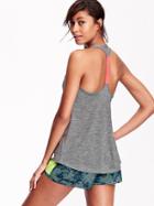Old Navy Womens Go Dry Racerback Tanks Size M - Always Bright Neo Poly