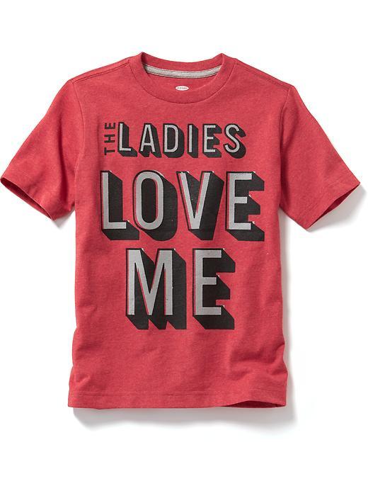 Old Navy Crew Neck Graphic Tee - Apple A Day