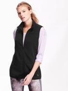 Old Navy Womens Sweater Fleece Vest Size L Tall - Blackjack