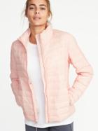 Old Navy Womens Packable Quilted Nylon Jacket For Women Apple Blossom Size Xs