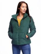 Old Navy Frost Free Quilted Jacket For Women - Winter Spruce