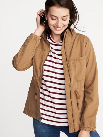 Twill Field Jacket For Women