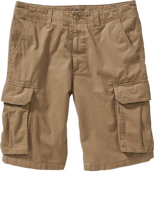 Old Navy Mens Broken In Cargo Shorts 10&quot; Size 34w 12/13 Tall - Toast Of The Town